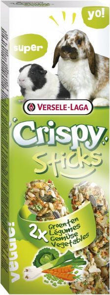 VERSELE-LAGA Crispy Sticks Kolba warzywna dla królików i kawii domowych 110g