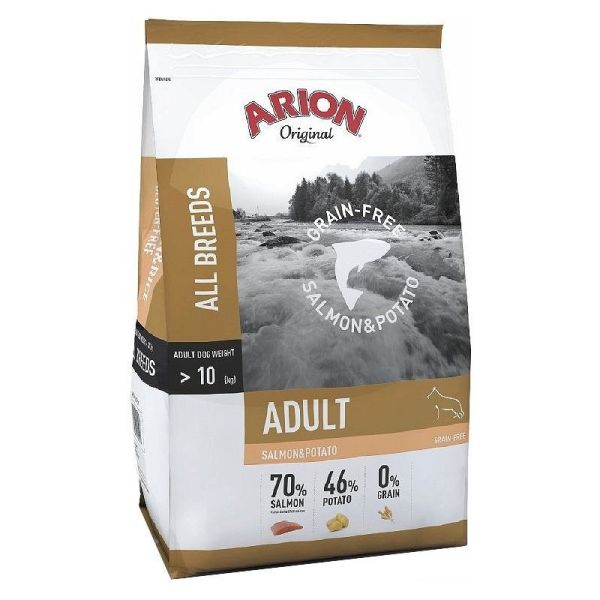 ARION Grain Free Adult All Breeds Salmon&amp;Potato 12 kg