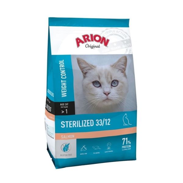 ARION Original Sterilized Salmon 33/12 7,5 kg