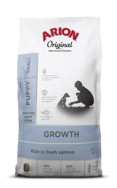 ARION Original Growth Puppy Small Salmon Rice 2 kg