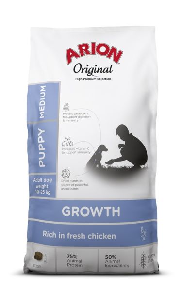 ARION Original Growth Puppy Medium Chicken Rice 2 kg