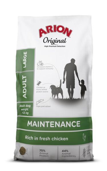 ARION Original Maintenance Adult Large Chicken Rice 12 kg