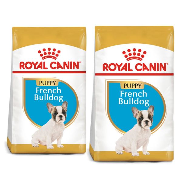ROYAL CANIN French Bulldog Puppy Junior karma sucha dla szczeniąt do 12 miesiąca, rasy bulldog francuski 20 kg (2 x 10 kg)