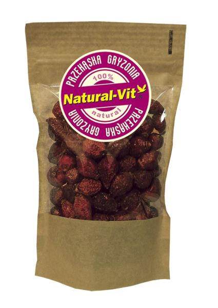 NATURAL-VIT przekąska dla gryzonia owoc dzikiej róży 100 g