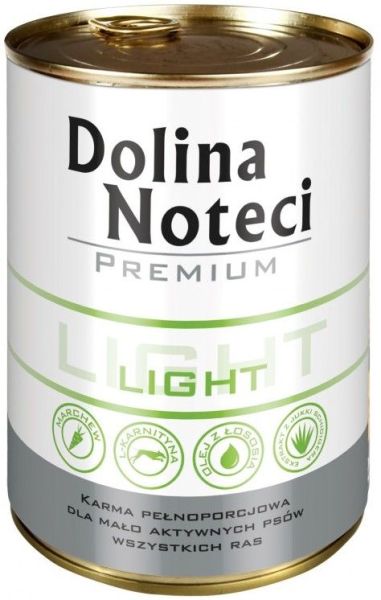 DOLINA NOTECI Premium light karma dla psów mało aktywnych 400 g