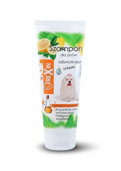 FREXIN Szampon dla sierści białej i jasnej 220 g
