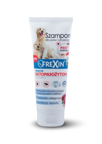 FREXIN Szampon przeciw ektopasożytom dla szczeniąt 220 g