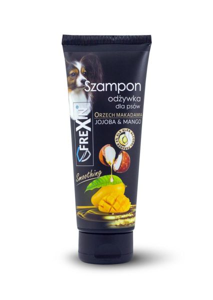 FREXIN Szampon z odżywką 2w1 dla psów Jojoba & Mango 220 g