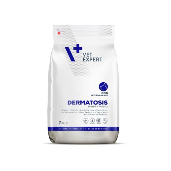VET EXPERT Veterinary Diet Dog Dermatosis Rabbit&amp;Potato 2 kg