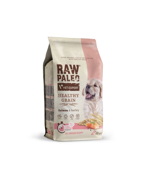 VET EXPERT RAW PALEO Healthy Grain Puppy Salmon 2 kg z łososiem dla szczeniaków