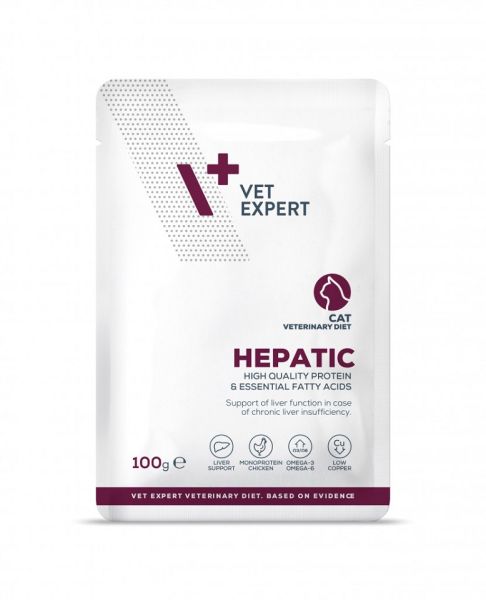 VET EXPERT Veterinary Diet Cat Hepatic pouch 100 g