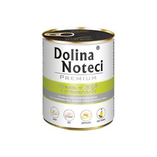 DOLINA NOTECI Premium Bogata w gęś z ziemniakami 800g