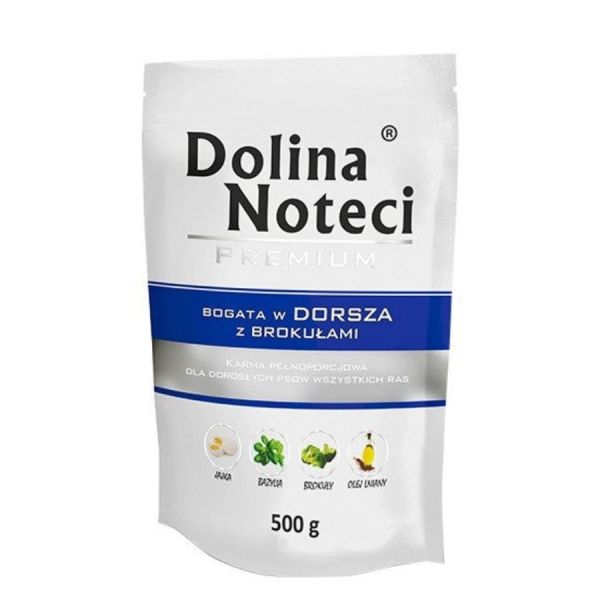 DOLINA NOTECI Premium Bogata W Dorsza Z Brokułami 10 x 500 g