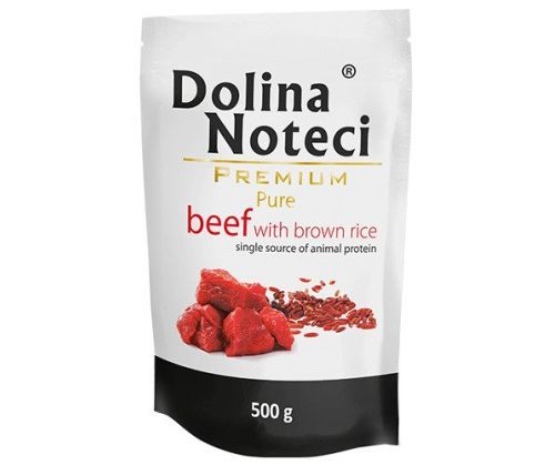 DOLINA NOTECI Premium Pure Wołowina z ryżem 500 g