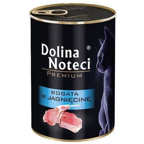 DOLINA NOTECI Premium Bogata w jagnięcinę dla kotów dorosłych 400 g