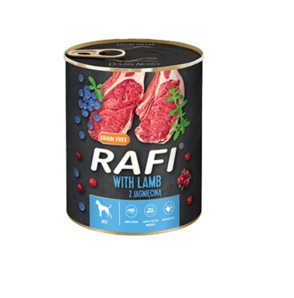 RAFI Lamb z jagnięciną 400 g mokra karma dla psa