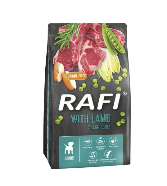 RAFI Junior karma sucha dla psa z jagnięciną 10kg