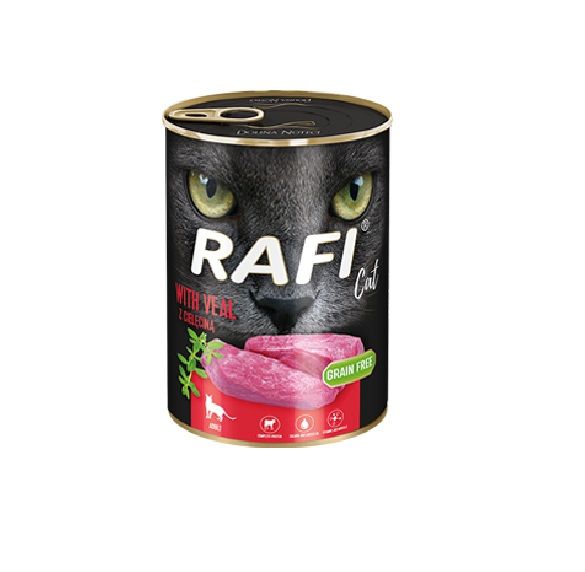 RAFI Cat Adult z cielęciną 400 g