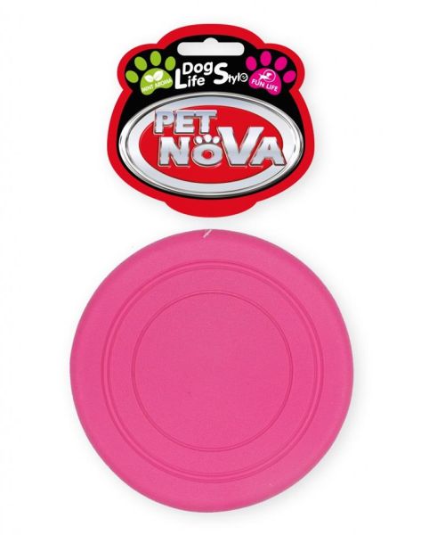 PET NOVA Frisbee dla psa aromat miętowy 18 cm różowe