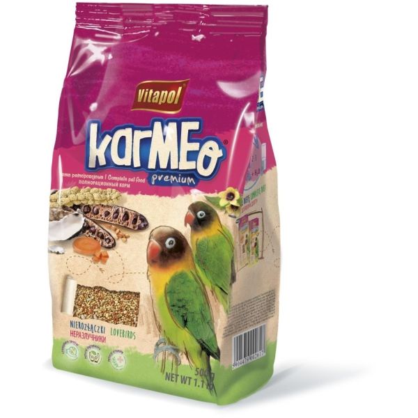 VITAPOL Karmeo Pokarm dla nierozłączek w worku 500 g