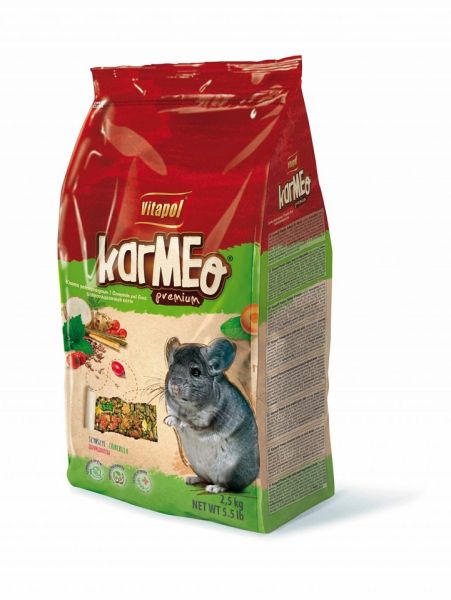 VITAPOL Karmeo Premium karma pełnoporcjowa dla szynszyli 2,5 kg