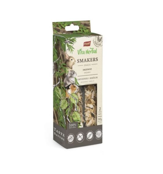 VITAPOL Smakers drzewny dla gryzoni i królika 90 g