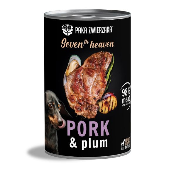 PAKA ZWIERZAKA Seventh Heaven Schab ze śliwką (pork&amp;plum) 400 g