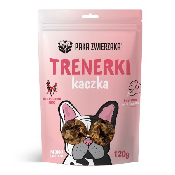 PAKA ZWIERZAKA Trenerki z kaczką 120 g