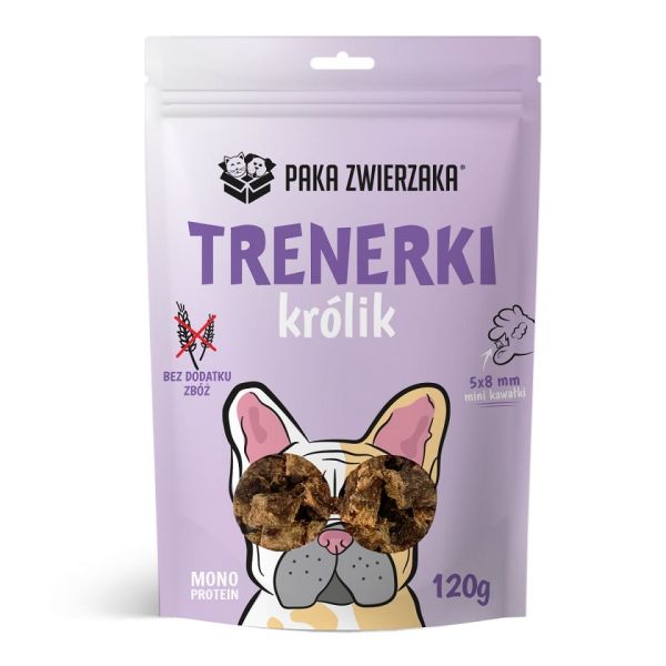 PAKA ZWIERZAKA Trenerki z królikiem 120 g