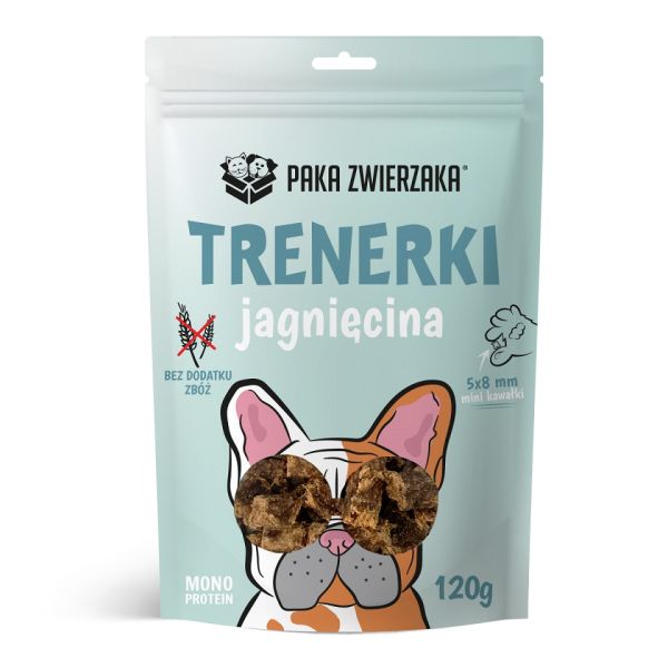 PAKA ZWIERZAKA Trenerki z jagnięciną 120 g