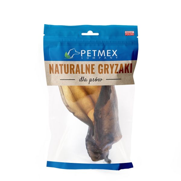PETMEX Ucho wołowe 1 szt. naturalny gryzak dla psa