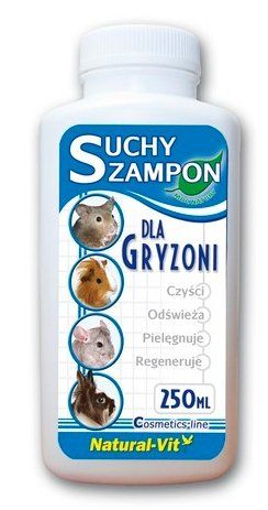 NATURAL-VIT szampon suchy dla gryzoni 250 ml