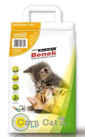 BENEK Super corn cat Żwirek kukurydziany 7 l