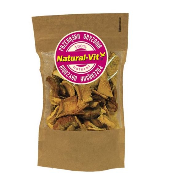 NATURAL-VIT przekąska dla gryzonia - jabłka suszone 50 g