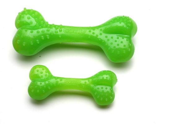 COMFY Zabawka dla psa Mint Dental Bone Zielona 8,5cm