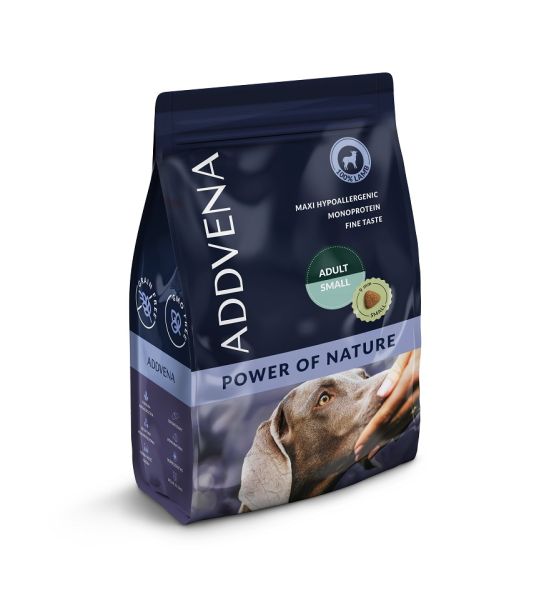 ADDVENA Power of Nature Adult small 2,5 kg jagnięcina dla psów ras małych