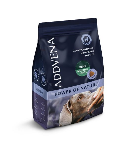 ADDVENA Power of Nature Adult medium&amp;large 2,5 kg jagnięcina dla psów ras średnich i dużych