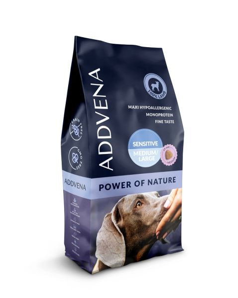 ADDVENA Power of Nature Sensitive medium&amp;large 10 kg jagnięcina dla psów wrażliwych ras średnich i dużych