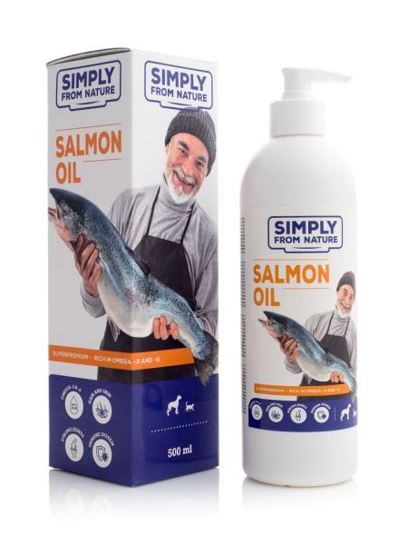 SIMPLY FROM NATURE Salmon oil Olej z łososia 500 ml