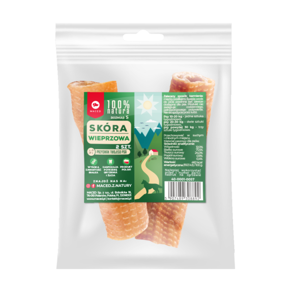 MACED 100% Natura Skóra wieprzowa S 2 szt.
