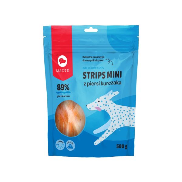 MACED Strips Mini z piersi kurczaka 500 g