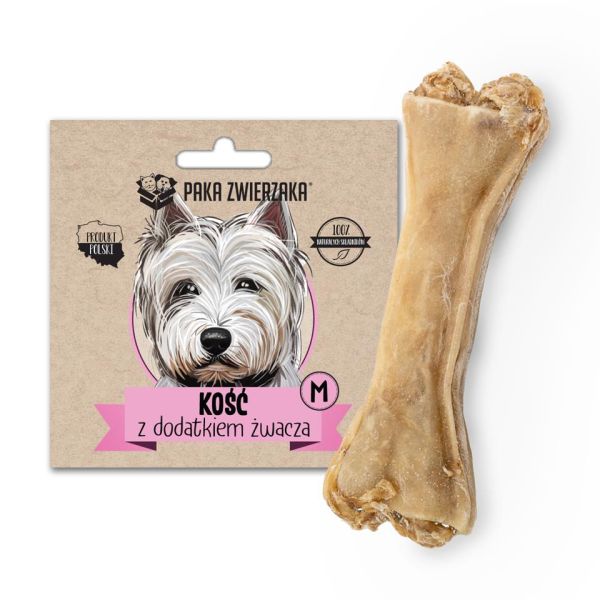 PAKA ZWIERZAKA Kość z dodatkiem żwacza M 12 cm