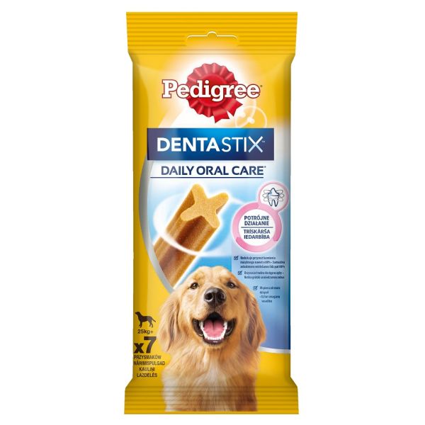 PEDIGREE DentaStix (duże rasy) przysmak dentystyczny dla psów 70 szt. - 10x270g