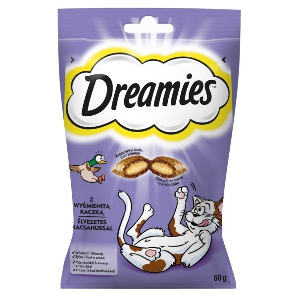 DREAMIES 60 g przysmak z wyśmienitą kaczką dla kota