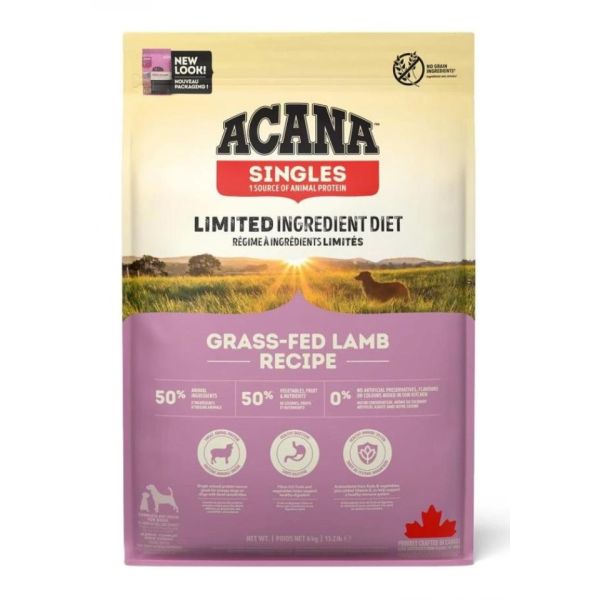 ACANA Grass-Fed Lamb Sucha karma dla psa 6 kg