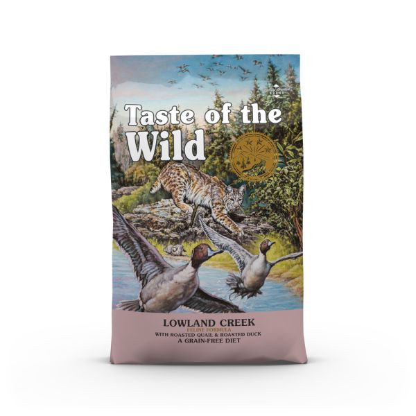 TASTE OF THE WILD Lowland Creek 2 kg z pieczoną przepiórką i pieczoną kaczką