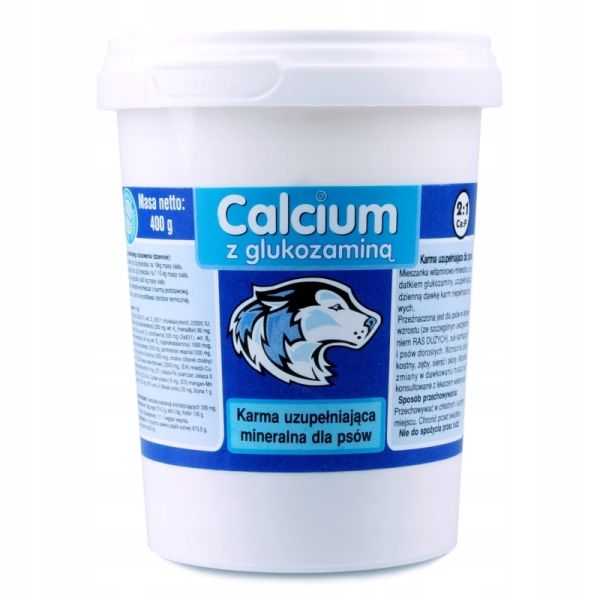 CALCIUM 2:1 PLUS 400 G. NIEBIESKI PROSZEK