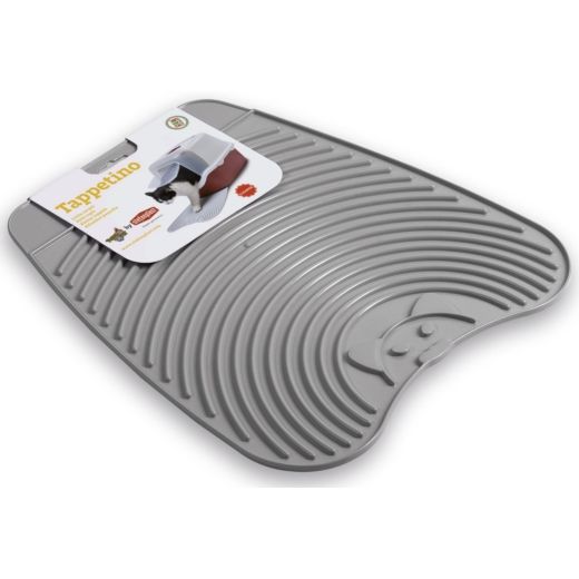 STEFANPLAST Wycieraczka CLEANER jasnoszara do toalet dla kotów