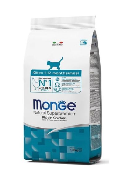 MONGE Cat Kitten karma sucha dla kociąt 400g