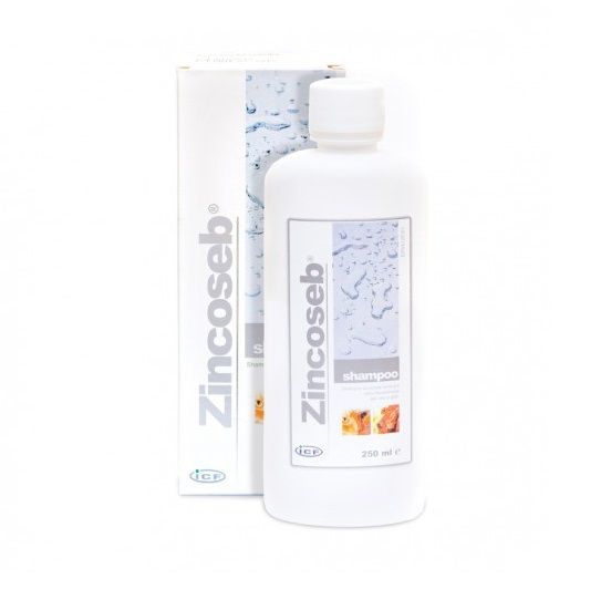 GEULINICX Zincoseb Shampoo 250ml szampon preciwłupieżowy dla psów i kotów